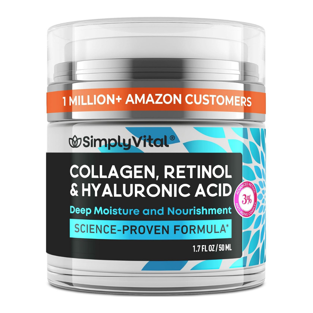 Hidratante de Retinol, Colágeno y Ácido Hialurónico
