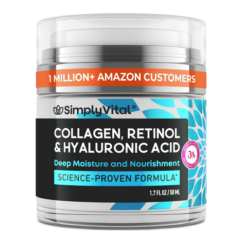 Hidratante de Retinol, Colágeno y Ácido Hialurónico